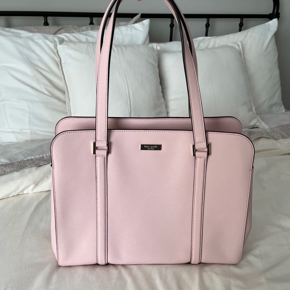 Kate Spade | Textured Leather "Miles" Carryall Satchel